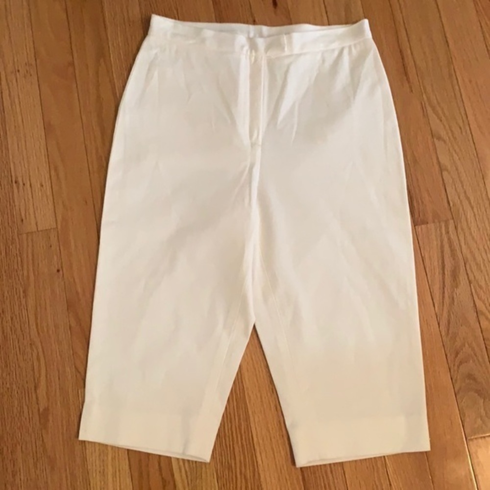 Lauren Ralph Lauren white crop pants 6P